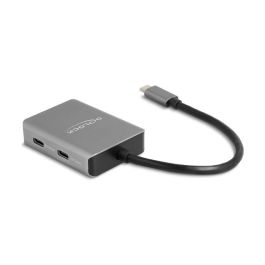 DeLOCK Concentrador USB Hub 4 Puertos USB Type-C USB 3.2 Gen 2 (10 Gbps) Plug and Play, Negro/Gris Precio: 62.94999953. SKU: B1CPF4RCXZ
