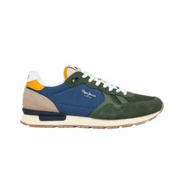 Zapatillas Deportivas Hombre Pepe Jeans Brit Camp Verde Precio: 95.0092. SKU: B1GVZWE92S