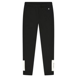 Pantalón Largo Deportivo Champion Rib Cuff Colour Block Negro Hombre 31