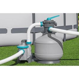 Bomba de filtración de arena para piscinas de hasta 66 m³ - Bestway - 11.355 L/h - Con prefiltro Bomba de filtración de arena para piscinas de hasta 66 m³ - Bestway - 11.355 L/h - Con prefiltro