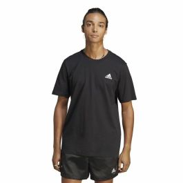 Camiseta de Manga Corta Hombre Adidas Training Negro