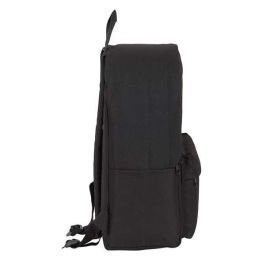 Cartera Escolar Safta Day Pack Ordenador 14,1-' Basic Negro 310x160x400 mm Cartera Escolar Safta Day Pack Ordenador 14,1-' Basic Negro 310x160x400 mm