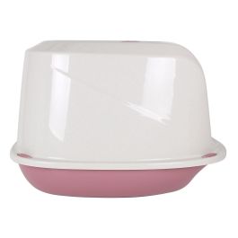 Georplast WC para Mascotas, Arenero Cerrado con Puerta – 57 cm Largo x 39.5 cm Ancho x 38 cm Alto (7 Unidades)