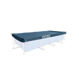 Intex Cubierta protectora de lona para piscina tubular rectangular de 4.50 m, con rejilla de drenaje y solapa de 20 cm para sujeción Precio: 31.50000018. SKU: S7165701