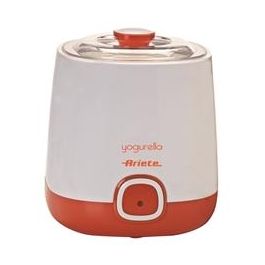 Ariete 621/1 Yogurtera para Yogur Clásico y Griego, 1 Litro, Diseño Moderno, Luz, Tapa Doble, Cesta Filtrante, Lavavajillas