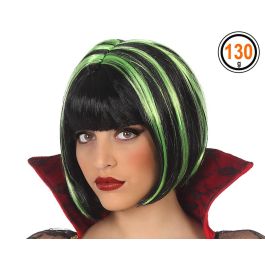 Peluca Monstruo Verde Corto Lisa Morena Precio: 3.50000002. SKU: B1B5QB26VW