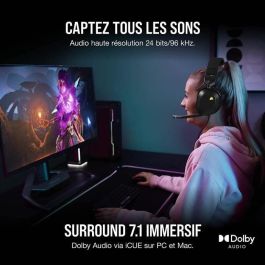 Corsair CA-9011237-EE Auriculares Gaming Premium HS80 RGB USB Carbon Corsair CA-9011237-EE Auriculares Gaming Premium HS80 RGB USB Carbon