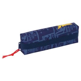 Safta Estuche Portatodo Spiderman Rectangular con Goma Elástica 40x70x220 mm