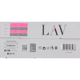 LAV Set 4 Vasos Pinta 340 cc Colores (6 Cajas)
