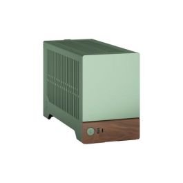Fractal Design Terra FD-C-TER1N-03 Small Form Factor (SFF) Verde, Compatible con Mini-ITX, Aluminio y Nuez