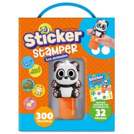 PLAYTIME Kit Sticker Stamper Animales con Libro de 32 Páginas y 300 Pegatinas para Fomentar la Creatividad Precio: 10.89. SKU: B15YQXEA7H