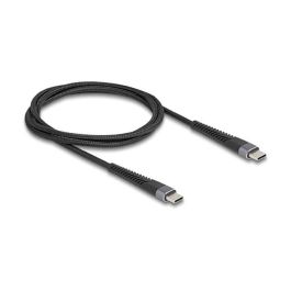 DeLOCK 81124 Cable USB-C a USB-C 1 m, USB 2.0, Carga Rápida 60W Power Delivery 3.0, 0.48 Gbit/s, Forro Textil, Negro Precio: 4.1503. SKU: B19A4E2NX2