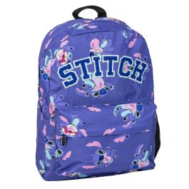 Mochila Escolar Stitch Morado 32 x 12 x 42 cm Precio: 19.49999942. SKU: B1G6FPEC86
