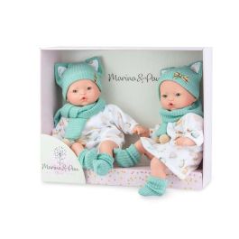 Muñeca pitus mellizos en estuche cuerpo blandito 40cm Muñeca pitus mellizos en estuche cuerpo blandito 40cm