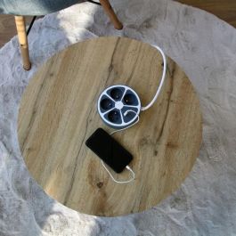 Chacon CHA5411478496526 Regleta de Enchufes para Oficina 4 Tomas 16A + 2 USB-A 3680W, Cable 1.5m, Gris, con Interruptor