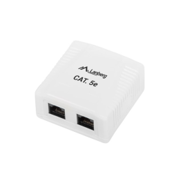 Lanberg OU5-0002-W caja de tomacorriente RJ-45 Blanco Precio: 6.50000021. SKU: S5604236