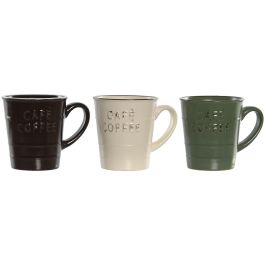 Taza Vintage DKD Home Decor Verde Marron 8 x 8.2 x 10 cm (12 Unidades) Precio: 29.49999965. SKU: B1FRZ5W4JQ