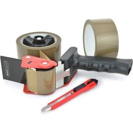 Maquina Precintar Rapesco 960 (Incluye 2 Rollos Marron+Cuter) Precio: 12.50000059. SKU: B1AMCE4D6E