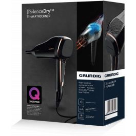 Grundig Ionic Silence Dry - Secador de Pelo Ionic - Secador Iónico Profesional Silencioso para un Secado Rápido y Suave