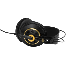 AKG Auriculares K240 Studio Semiabiertos Dinámicos Impedancia 55 Ohmios Respuesta Frecuencia 15-25000 Hz Cable Desmontable 3m Jack 3.5mm Dorado