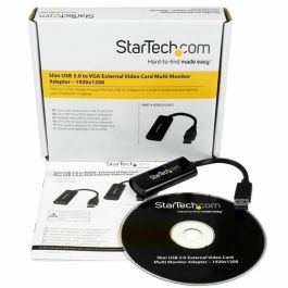 Adaptador USB a VGA Startech USB32VGAES Adaptador USB a VGA Startech USB32VGAES