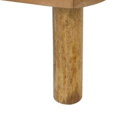 Mesita Natural Madera de Mango 41 X 33 X 43 cm