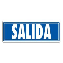 Archivo 2000 Señal Salida Sin Indicador 175x65 PVC Gris Precio: 1.49999949. SKU: B135CABMH4