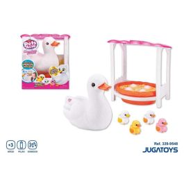 Pato interactivo pets alive pasea con sus 3 patitos, con accesorios Pato interactivo pets alive pasea con sus 3 patitos, con accesorios