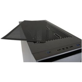 LC-Power 2016MB Micro Torre PC Negra para Placas Base Micro ATX y Mini-ITX con USB 3.2 Gen 1