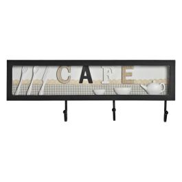 DKD Home Decor Perchero de Pared Shabby Verde, Marrón y Negro con patrón Cafe Vichy de MDF y Metal, 2 Unidades, 4x17x45 cm Precio: 15.73242. SKU: B1FAWJ36HM
