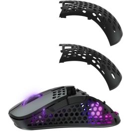 CHERRY Xtrfy MSM M4 RGB Wireless schwarz Ratón Gaming Inalámbrico Óptico 19000 DPI Negro Ergonómico Mano Derecha