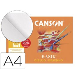 Canson Minipack Dibujo Basik 10 Hojas Liso 130 gr. 21x29,7 cm -Sobre Unitario-