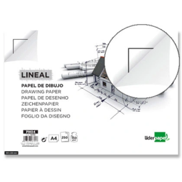 Liderpapel Papel Dibujo Lineal A4 210x297mm 150g/m2 con Cajetín para Datos Precio: 65.49999951. SKU: B1KFZHDCTM
