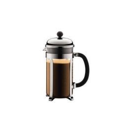 Bodum BOD0727015100043 Cafetera de pistón Chambord, 8 tazas, 1.0 L, acero inoxidable Bodum BOD0727015100043 Cafetera de pistón Chambord, 8 tazas, 1.0 L, acero inoxidable