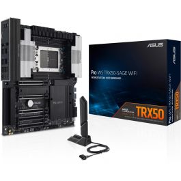 ASUS Pro WS TRX50-SAGE WiFi Placa Base SSI CEB Socket sTR5 AMD TRX50 con Wi-Fi 7 y Ethernet 10Gbps 90MB1FZ0-M0EAY0