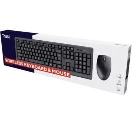 Trust Combo Teclado + Ratón Inalámbrico Primo Qwerty Español Negro Trust Combo Teclado + Ratón Inalámbrico Primo Qwerty Español Negro
