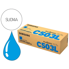 Hp CLTC503L/ELS Toner Cyan Estándar para Samsung SLC3010ND / SLC3060FR Original Precio: 157.49999969. SKU: B18TA26YSR