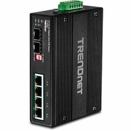Switch Trendnet TI-UPG62 RJ-45 SFP Negro Switch Trendnet TI-UPG62 RJ-45 SFP Negro