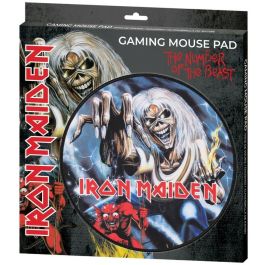 Subsonic SA5646-IM2 Alfombrilla de Ratón Gaming Iron Maiden Model 2, Multicolor, Base Antideslizante, 300x300mm