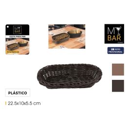 Cesta Pan Rectangular Pp 22.5X10Cm My Bar (18 Unidades)