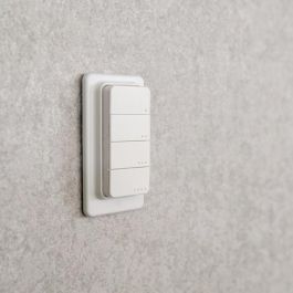 Shelly Plug & Play "Blu RC Button 4" Fernbedienung, 4-fach, 16 acciones, con soporte magnético, Blanco