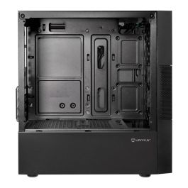 Unykach Aero C25 Caja PC Gaming Micro-ATX con Fuente de Alimentación 500W y Ventana de Vidrio Templado