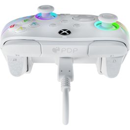 PDP Controller kabelgebunden Afterglow Wave weiß para XBOX Series X