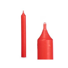 Set 6 Cirios Rojo 15 Cm 6 Horas Acorde (12 Unidades) Set 6 Cirios Rojo 15 Cm 6 Horas Acorde (12 Unidades)