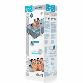 Piscina Hinchable Bestway Steel Pro Azul Gris