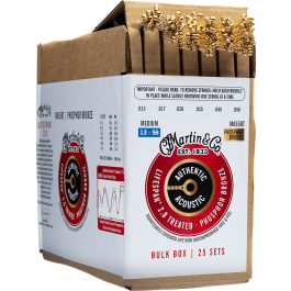 Bulk Box - 25 Juegos Ma535T P.Bronze Lifespan / .013 .056