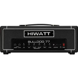 Hiwatt Amplificador de Bajo Cabezal Bulldog 100W Negro con EQ 4 bandas y Salida DI