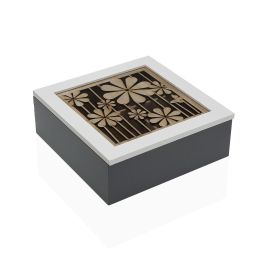 Caja para Infusiones Versa Madera MDF 20 x 7 x 20 cm Flores Precio: 10.89. SKU: B1FLA49NHR