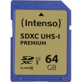 Intenso 3421490 Tarjeta SDXC 64GB Premium Clase 10 UHS-I 45MB/s Precio: 35.50000003. SKU: B132VNXF5X