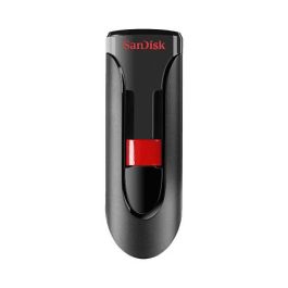 Sandisk Cruzer Glide 256GB USB 2.0 Negro Rojo